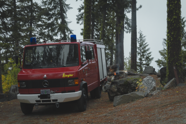 1988 Red Mercedes-Benz Sprinter Van Camper