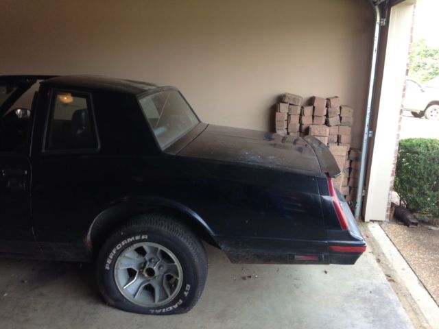 1988 Black Chevrolet Monte Carlo Coupe