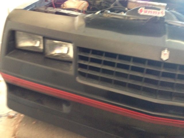 1988 Black Chevrolet Monte Carlo Coupe