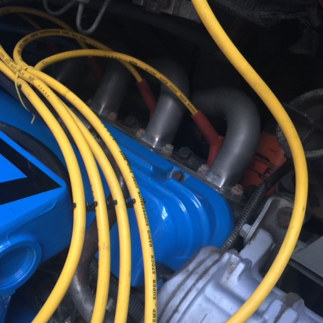 1988 Blue Ford Mustang