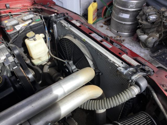 1988 Red Ford Mustang Convertible