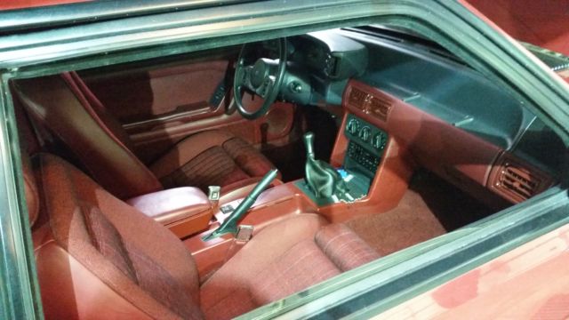 1988 Scarlet Red Ford Mustang Coupe