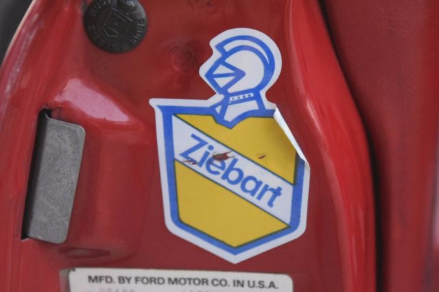 1988 Red Ford Mustang Hatchback