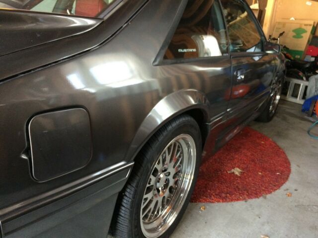 1988 Gray Ford Mustang Hatchback