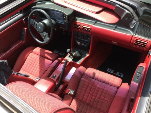 1988 Gray Ford Mustang Hatchback