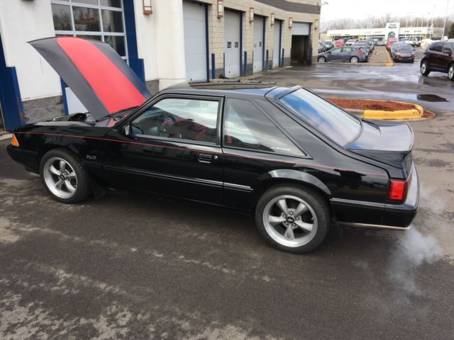 1988 Black Ford Mustang Coupe
