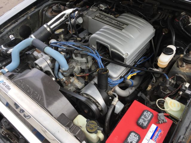 1988 Black Ford Mustang Coupe