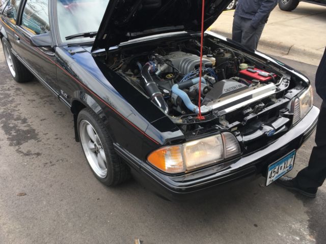 1988 Black Ford Mustang Coupe
