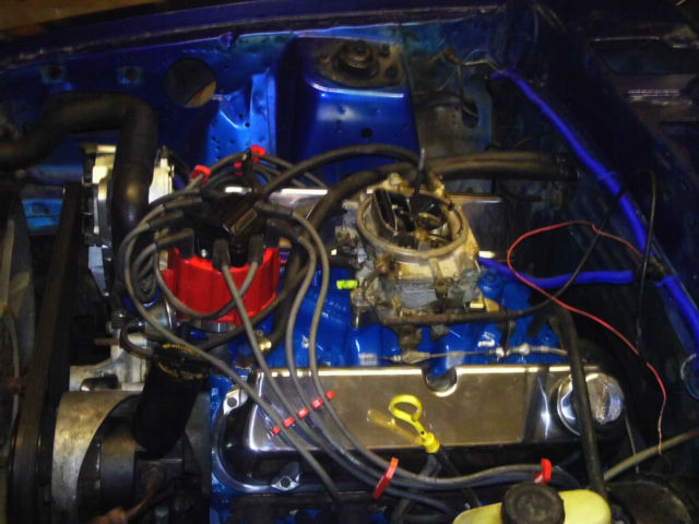 1988 Blue Ford Mustang Hatchback