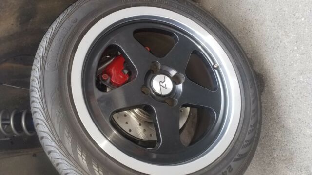 1988 Red Ford Mustang Coupe