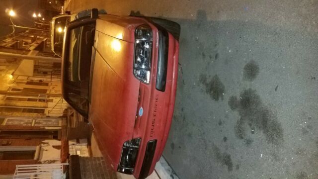 1988 Red Ford Mustang Coupe