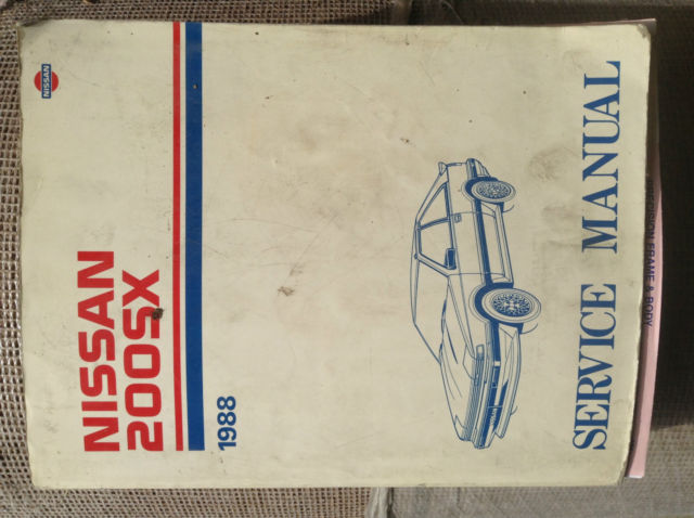 1988 Black Cherry Nissan 200SX Hatchback