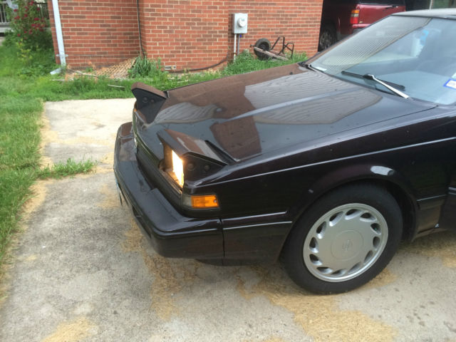 1988 Black Cherry Nissan 200SX Hatchback