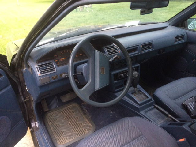 1988 Black Cherry Nissan 200SX Hatchback