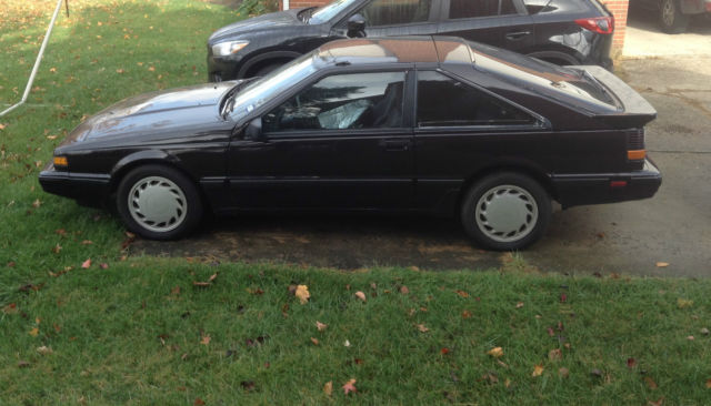 1988 Black Cherry Nissan 200SX Hatchback