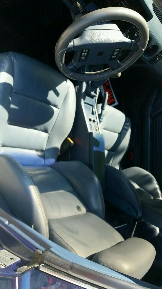 1988 Blue Ford Mustang Coupe