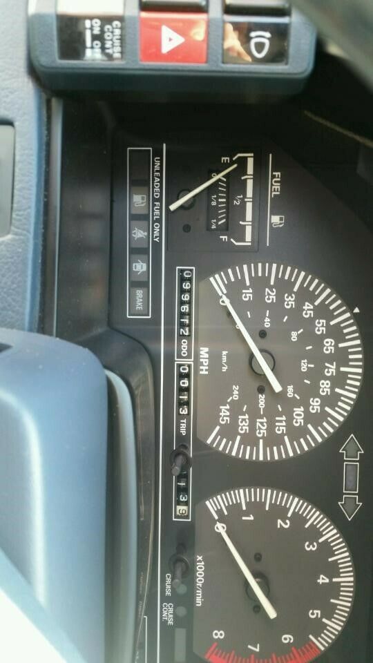 1988 Blue Ford Mustang Coupe