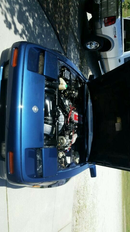 1988 Blue Ford Mustang Coupe