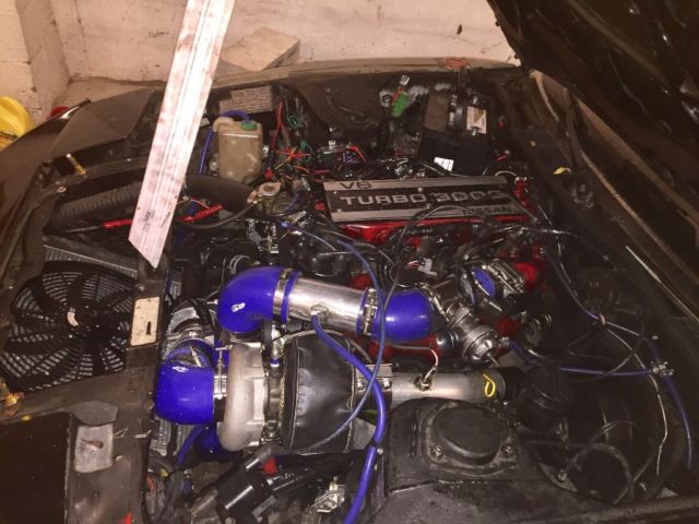 1988 Black Nissan 300ZX Coupe