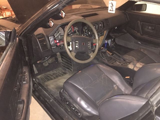 1988 Black Nissan 300ZX Coupe