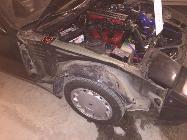 1988 Black Nissan 300ZX Coupe