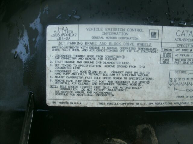 1988 Blue Oldsmobile Custom Cruiser Wagon