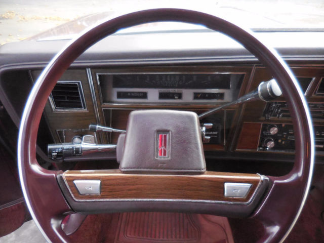 1988 Burgundy Oldsmobile Custom Cruiser Wagon