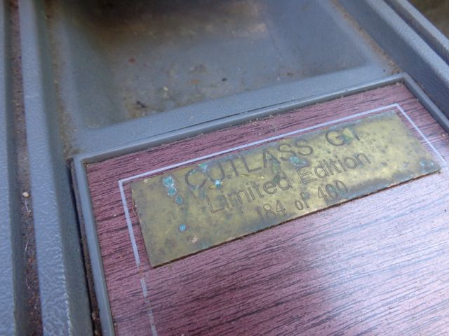 1988 Gray Oldsmobile Cutlass Coupe