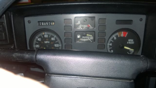 1988 Yellow Pontiac Fiero Coupe