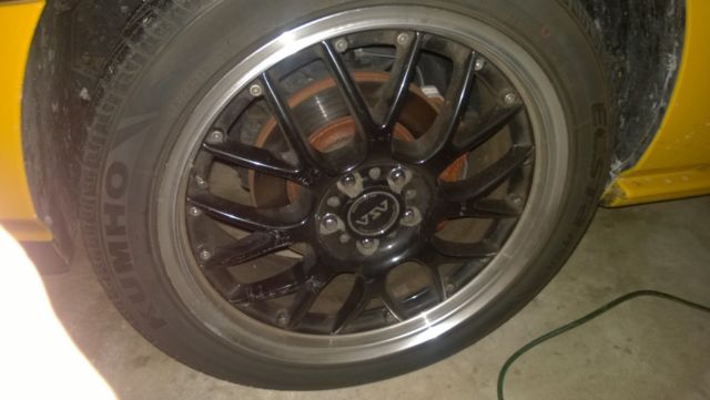 1988 Yellow Pontiac Fiero Coupe