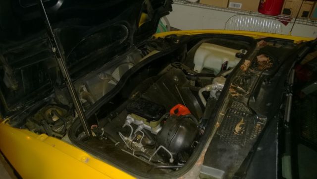 1988 Yellow Pontiac Fiero Coupe