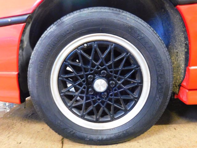 1988 Red Pontiac Fiero Coupe