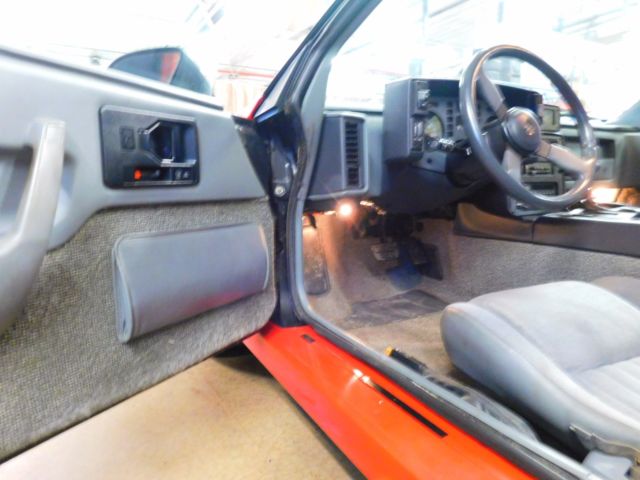 1988 Red Pontiac Fiero Coupe