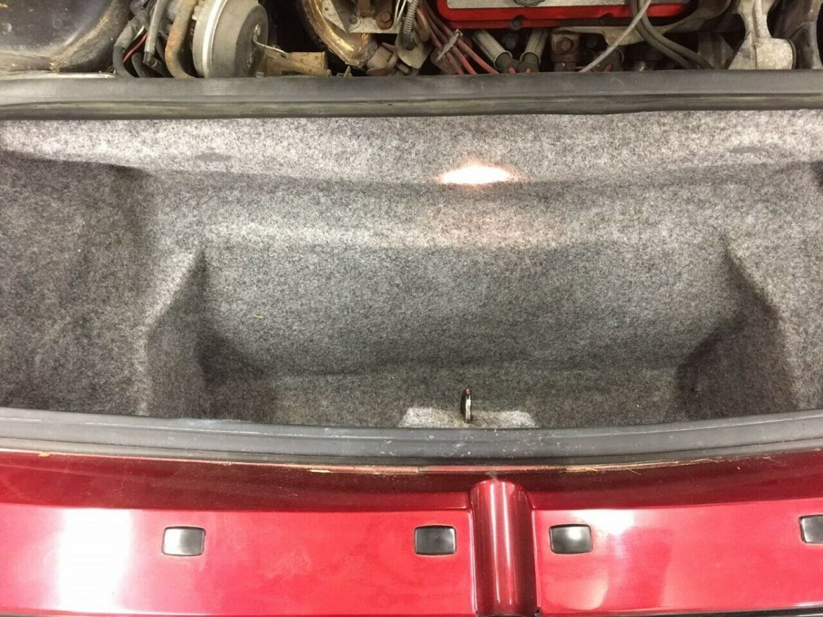 1988 Burgundy Ford F-150 Fastback