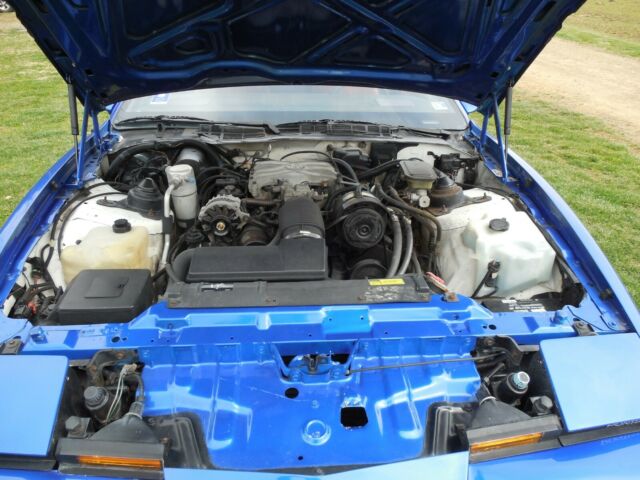 1988 Blue Pontiac Firebird Coupe