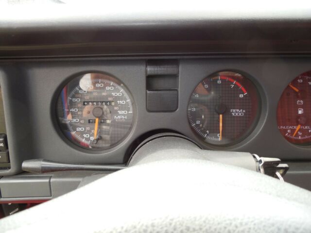 1988 Blue Pontiac Firebird Coupe