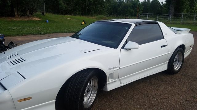 1988 White Pontiac Trans Am