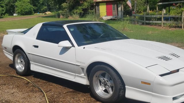 1988 White Pontiac Trans Am