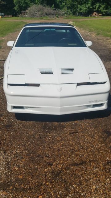 1988 White Pontiac Trans Am