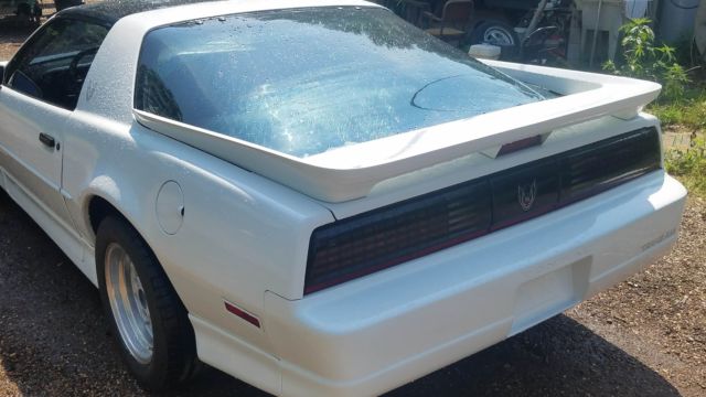 1988 White Pontiac Trans Am