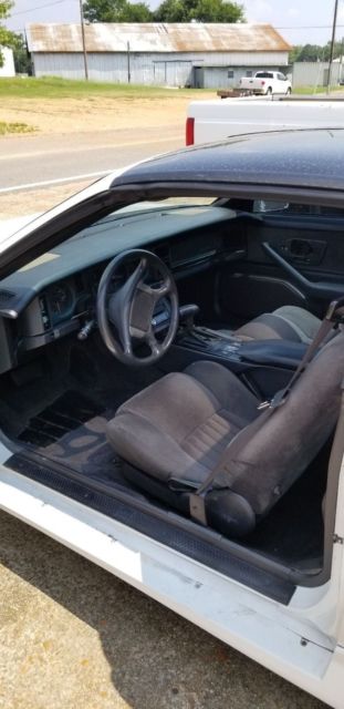 1988 White Pontiac Trans Am
