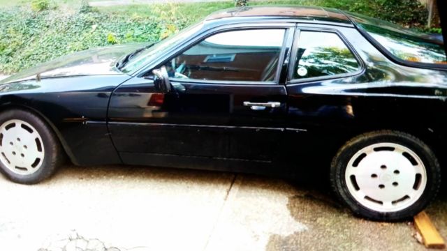 1988 Black Porsche 911 Coupe