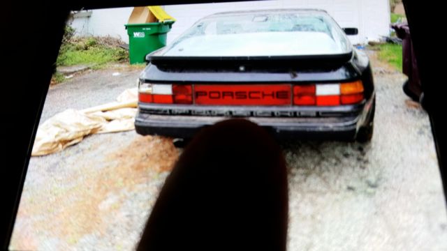 1988 Black Porsche 911 Coupe