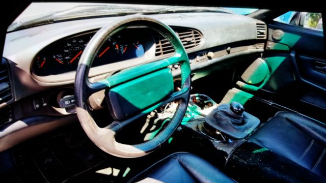 1988 Black Porsche 911 Coupe