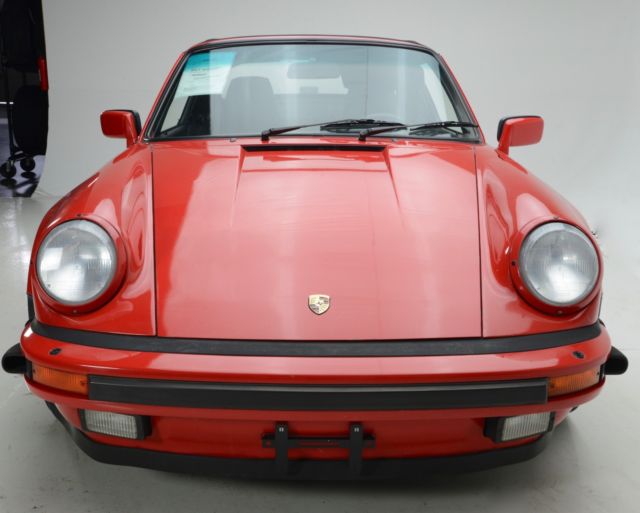 1988 Red Porsche 911 --