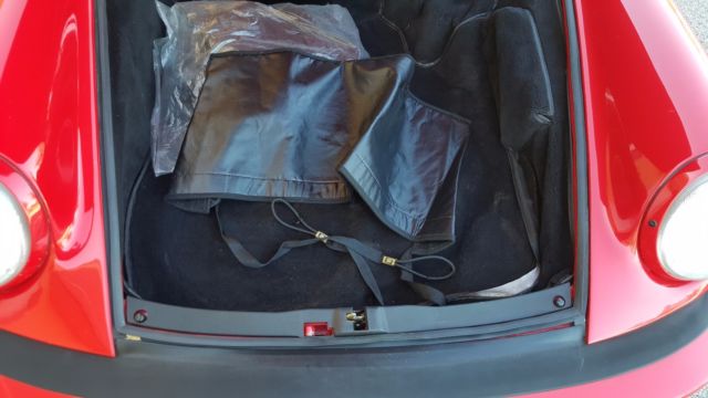 1988 Red Porsche 911 Convertible