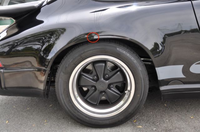 1988 Black Porsche 911 Coupe