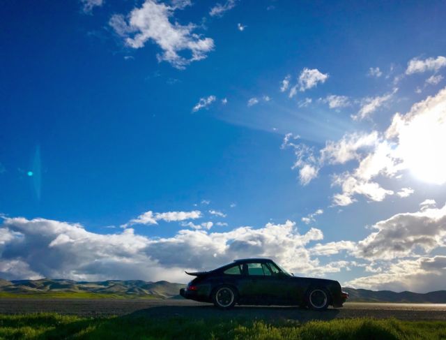1988 Black Porsche 911 Coupe