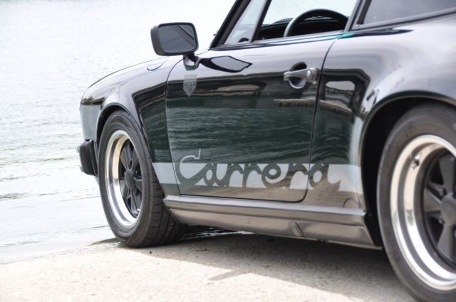 1988 Black Porsche 911 Coupe