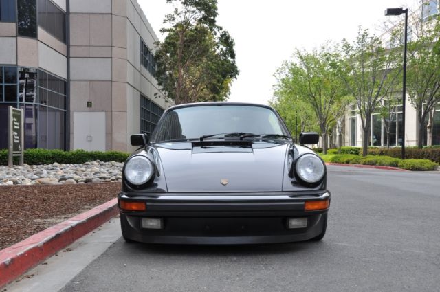1988 Black Porsche 911 Coupe